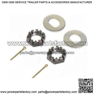 12" Drum Spindle Nut Kit