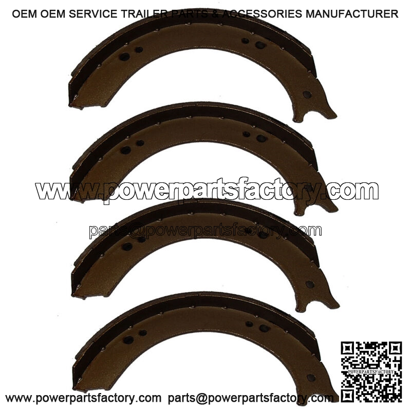 Fits Ford/New Holland: 9N 2N Set of 4 Brake Shoe Halves 9N2019