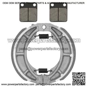 Front Brake Pads and Rear Brake Shoes for Suzuki DR200SE DR 200SE 2015-2020