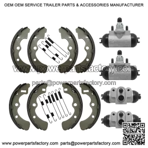 Wheel Cylinder Brake Shoe Front Rear All for Kawasaki Mule 2520 2510 2500 2030 2020 2010 1000 Diesel KAF450 KAF540 KAF620 KAF950 1988-2000 43092-1053 43092-1054 41048-1078 41048-1079