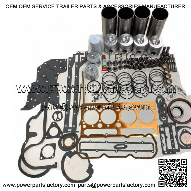 For Massey 165 Engine Rebuild Kit 255 302 304 3165 30 302 40B For Perkins 4.203