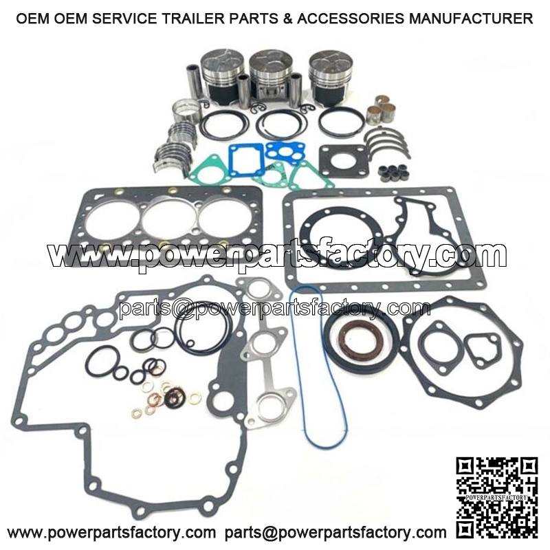 For Kubota D722 Engine Overhaul Rebuild Kit STD B7300HSD BX1850D BX1860D D722E