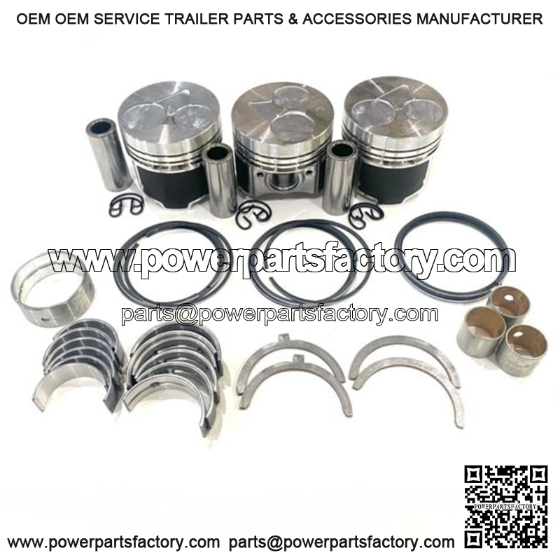 For Kubota D722 Engine Overhaul Rebuild Kit STD B7300HSD BX1850D BX1860D D722E - Image 2