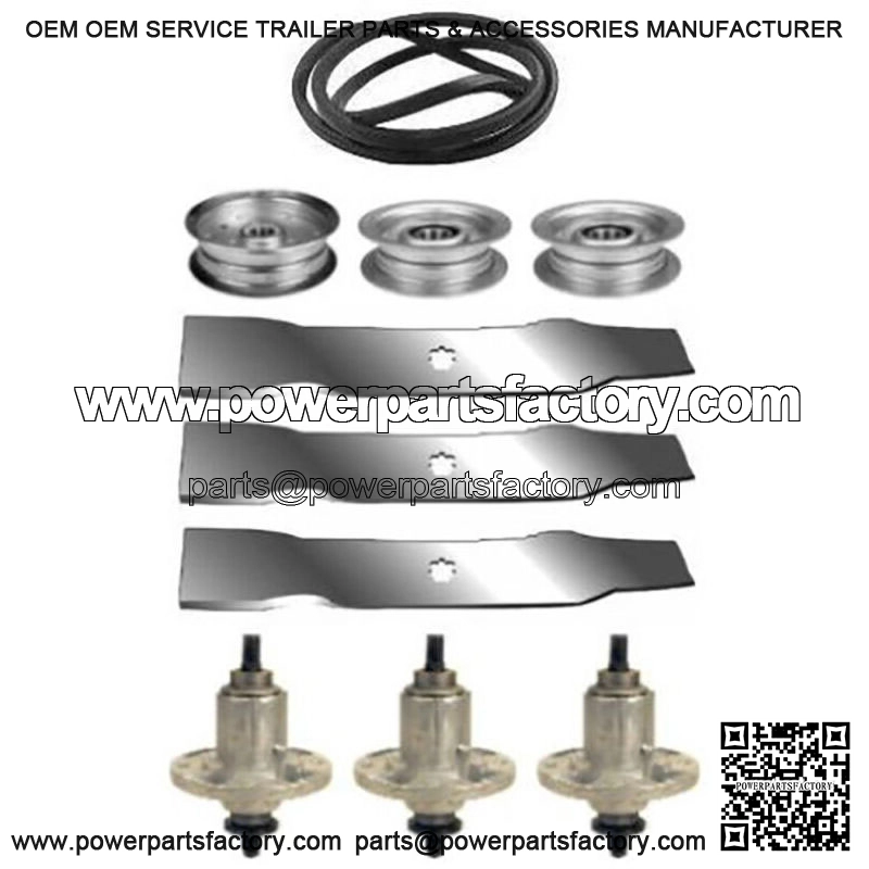 48?? Deck Rebuild Kit Fits John Deere 100 Series 145 D140 LA145 X140 LA145 - Image 2