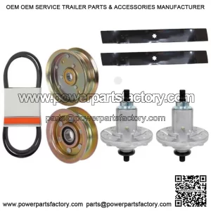 42" Lawn Mower Deck Parts Rebuild Kit Fits John Deere LA105 100 Series
