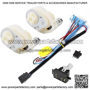 Overhaul Kit Wiring Harness MEIE0500 Gear Shifter Foot Switch Motor Gearbox for Peg Perego John-Deere Gator Children Ride On Car