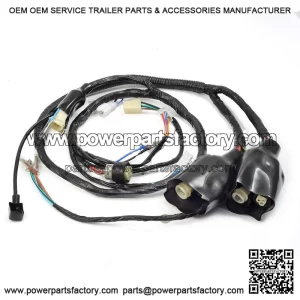 Wire Harness for Yamaha Warrior 350 YFM350X 1987 Moto-4 250 YFM250 1989 ATV