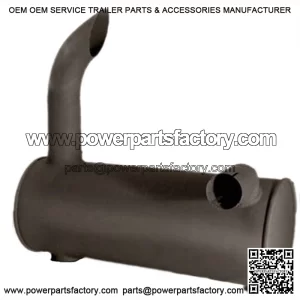 Muffler AS 127-8592 Fits CAT 416 Backhoe Loaders Fits Caterpillar 3054 Engine