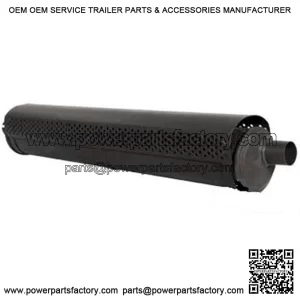 Muffler - Horizontal Fits John Deere 2440 2040 1520 2030 2240 830 2630 1530 1020