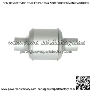 71117541 Muffler for Gleaner Combine A B R Diesel 12" Long 2.5" O.D. 2 3/8" I.D.