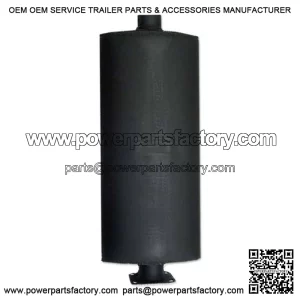 AR20449 Oval Muffler 22.75" Long 2.25" OD Fits John Deere Tractors 50 520 530