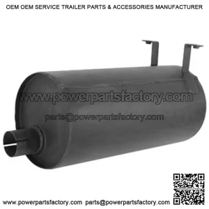 Fits John Deere Parts Muffler AR92359 2440 SN 341000> W/ Horizontal Exhaust 2