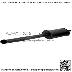 14518 Muffler Fits Ford E4nn5230fa Vertical Inlet 1 7/8 Length 42 Fits 3 Cyl