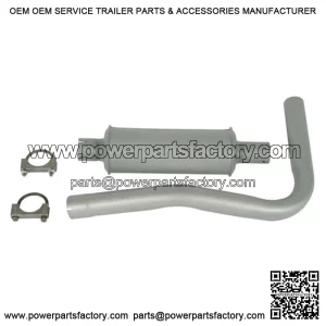 FD1310 2pc Vertical Muffler and Pipe Kit Fits Ford New Holland Tractor 501