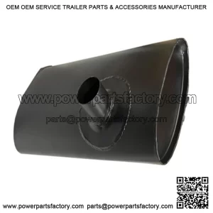 A184890 One (1) Turbo Muffler Fits Case 580 Super K 590 Backhoe Models