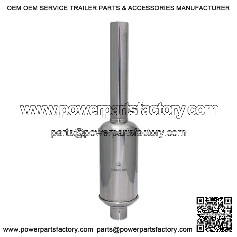 IHS1933 Show Quality Stainless Steel Muffler Fits International