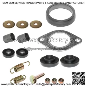 Polaris Scrambler 500 2X4 2000-2002 Exhaust Muffler Gasket Kit