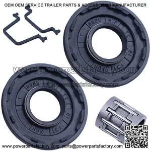 Oil Seal Gasket Needle Bearing for Husqvarna 445 445E 445 II 450E 450 II Rancher, Gasket, Oil Seal, Needle Bearing