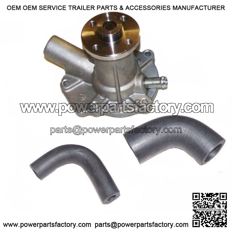 Water Pump with Hoses Fits Kubota B1750D B1750E B1750HST-D B1750HST-E