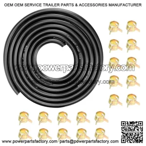 9.85 Feet 1/4 Inch ID Fuel Line Hose for Kawasaki Kohler Briggs & Stratton
