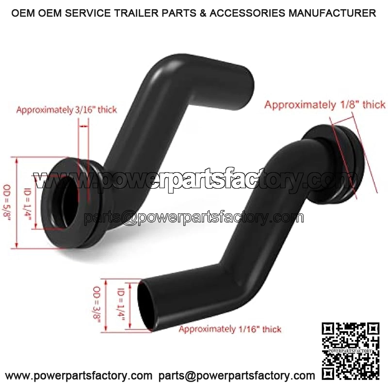 Fuel Pump Vacuum Hose Replaces 793147 for Briggs and Stratton for John Deere LA130 LA135 LA145 LA165 LA175 D110 D120 D125 for Husqvarna for Sears DYS 4500 Lawn Tractor - Image 2