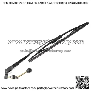 UTV Manual Hand Operated Windshield Wiper for Polaris Ranger, RZR 900 1000 (For: John Deere Gator CS)