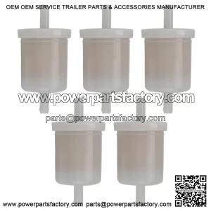 5 PACK!!!FOR KUBOTA DIESEL ENGINE FUEL FILTER PART 12581-43012 - inline filter