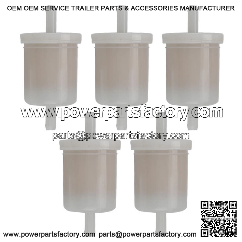 5 PACK!!!FOR KUBOTA DIESEL ENGINE FUEL FILTER PART 12581-43012 - inline filter