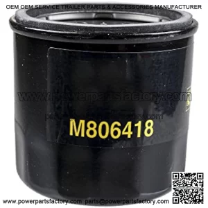 John Deere M806418 John Deere Oil Filter 1023E, 1025R, 1026R, 2210, 4010,755, HPX-DIESEL GATOR,455 LAWN MOWER, X495, X740, X748, and 1435 FRONT MOWER