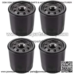 4pk Oil Filter Replaces John Deere AM107423 Kawasaki 49065-2078 Club Car 1016467 Robin 261-65902-A0 Onan 122-0737-03 Cub Cadet 490-201-0001