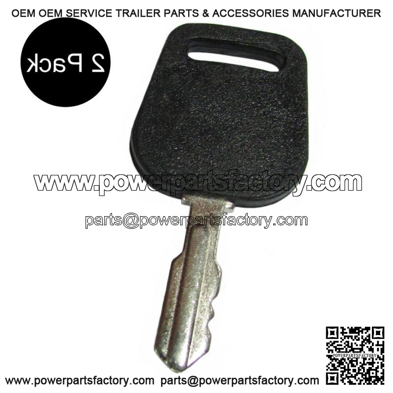 2 Pack Ignition Key Fits Bad Boy Zero Turn Mower MZ ZT CZT Outlaw Pup