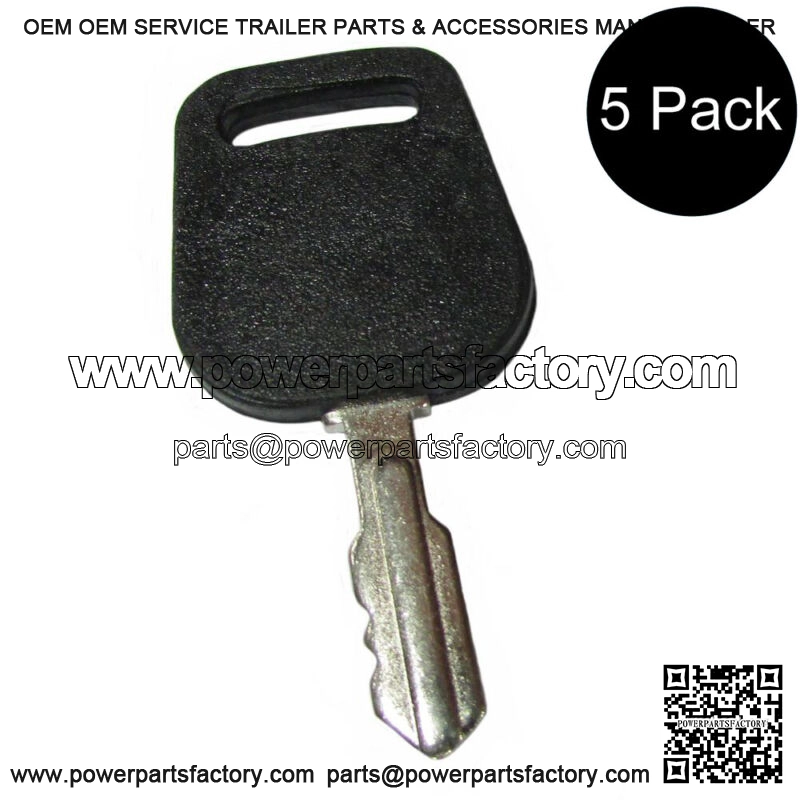 5 Switch Key Fits John Deere LVA17264 115 L120 L130 D100 D120 D130 D140 GY2068