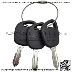 Gy20680 Gx24332 Lgnition Keys Replacement for John Deere D100 D105 D110 D120 D130 D140 D150 D155 D160 D170 Lawn Tractors (3 Pack)