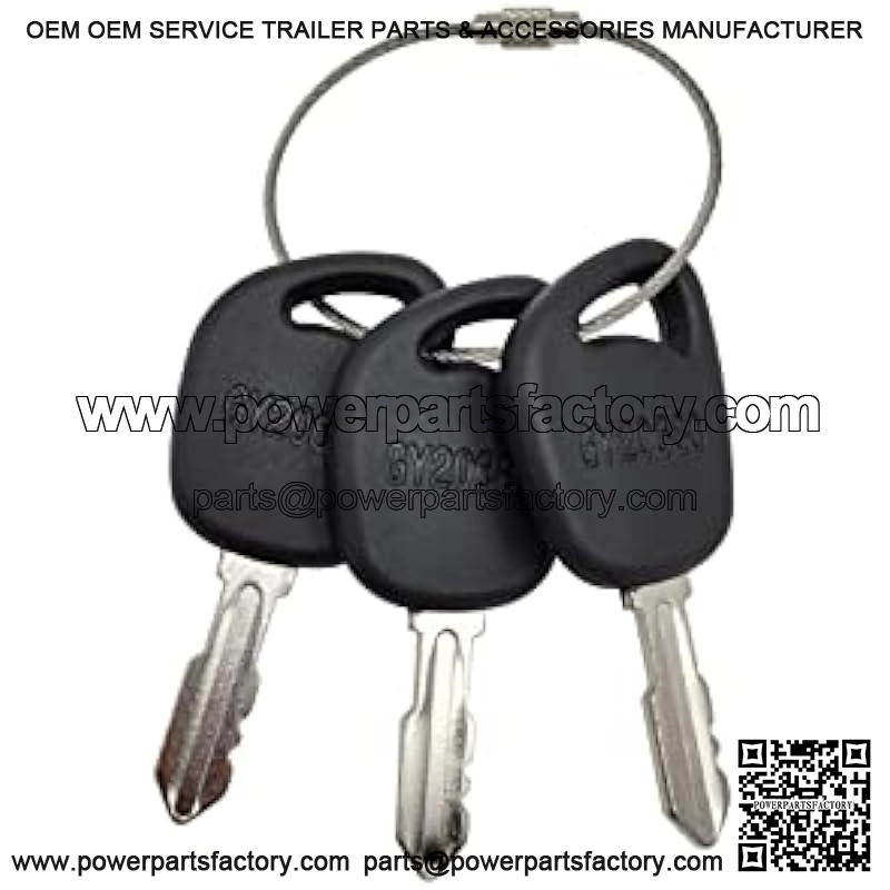 Gy20680 Gx24332 Lgnition Keys Replacement for John Deere D100 D105 D110 D120 D130 D140 D150 D155 D160 D170 Lawn Tractors (3 Pack)