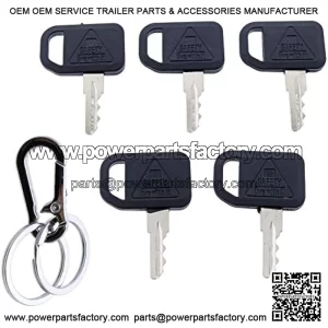 5PCS Ignition Keys AM131841 for John Deere 300 400 GT GX LX Series 130 160 165 Gator 4X2 6X4 Gator Key
