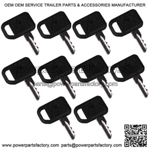 Ignition Keys TCA24616 compatible with John Deere Gator Mower and Zero Turn Mower (10)