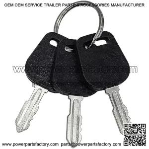 140401 140402 140403 lgnition Keys Replacement for AYP Husqvarna Craftsman 140401; MTD 725-1745, 925-1745; Murray 327350 (3 Pack)
