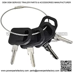 AM131841 Ignition Keys 131841 AM101600 Compatible with John Deere Gator CS/CX/HPX 4X2 4X4 6X4 300 400 X400 X500 GX GT LX Series 130 160 165 240 245 Lawn Mower Tractor AUC12681 AM102439 TCA24616 (4)
