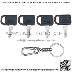 4X Ignition Keys AM131841 TCA24616 131841 for John Deere 300 400 GT GX LX Series 130 160 165 Gator 2020A 2030A 850D 855D 4X2 6X4 622 600 1800 2020