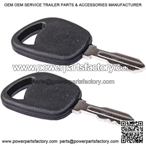 (2) Ignition Keys GY20680 LVA17264 Compatible with John Deere 100 LA LT SST X Series 1026R L100 L110 L108 L111 L118 L120 L130 LA125 LA130 LA135 LT150 LT155 D110 1023E 1025R 1026R 2025R 2026R