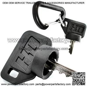 (2 Pack) Ignition Switch Key OEM Upgrade - Replaces John Deere GT225, GT235, GT245, GT262, GT275, STX30, STX38