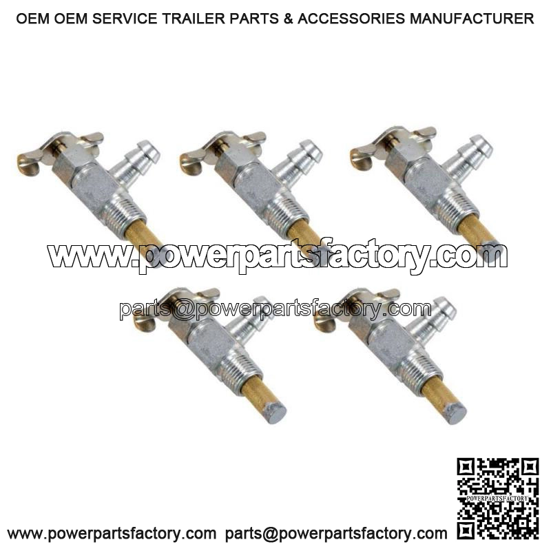 (5) Fuel Tank Shut Off Debris Screen 07-400 Fuel Shut-Off Valve 1/8" Pipe Thread