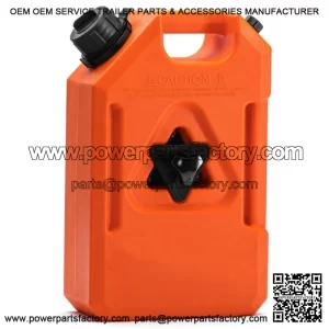 1-Gallon ATV/UTV Jerry Can with Mount - Portable Fuel Storage Solution