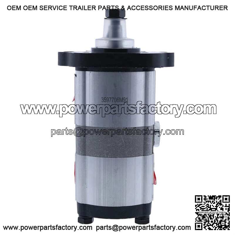 3597706M91 3774612M91 Hydraulic Pump for Massey Ferguson 362 365 375 382 383 390 - Image 2