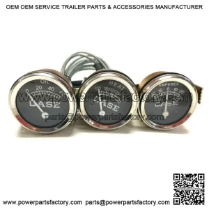 For Case Temperature Oil Pressure Amp Gauge Set VA VAH VAI VAO V VC VI VO 200B