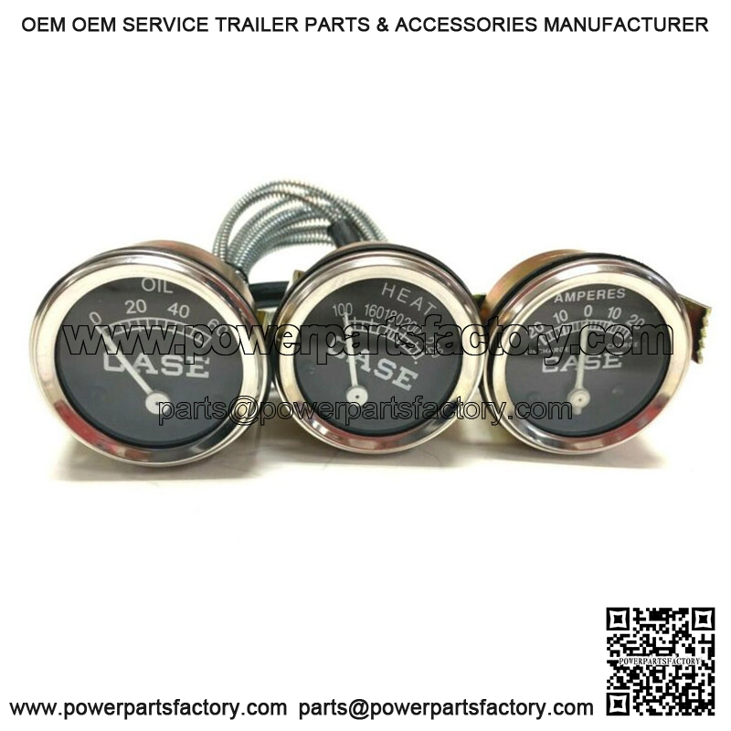 For Case Temperature Oil Pressure Amp Gauge Set VA VAH VAI VAO V VC VI VO 200B