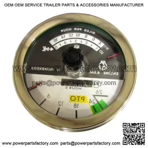 Tachometer (with Knob) Fits Case Fits IH Farmall 966 986 1066 1086 67679C2