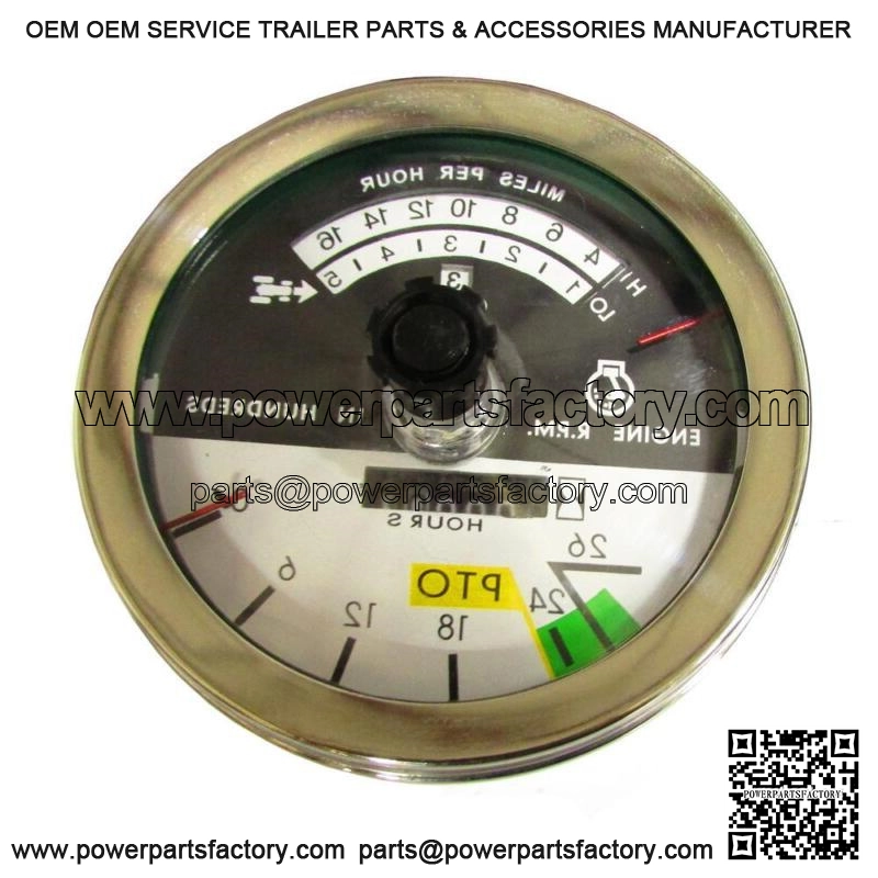 Tachometer (with Knob) Fits Case Fits IH Farmall 966 986 1066 1086 67679C2
