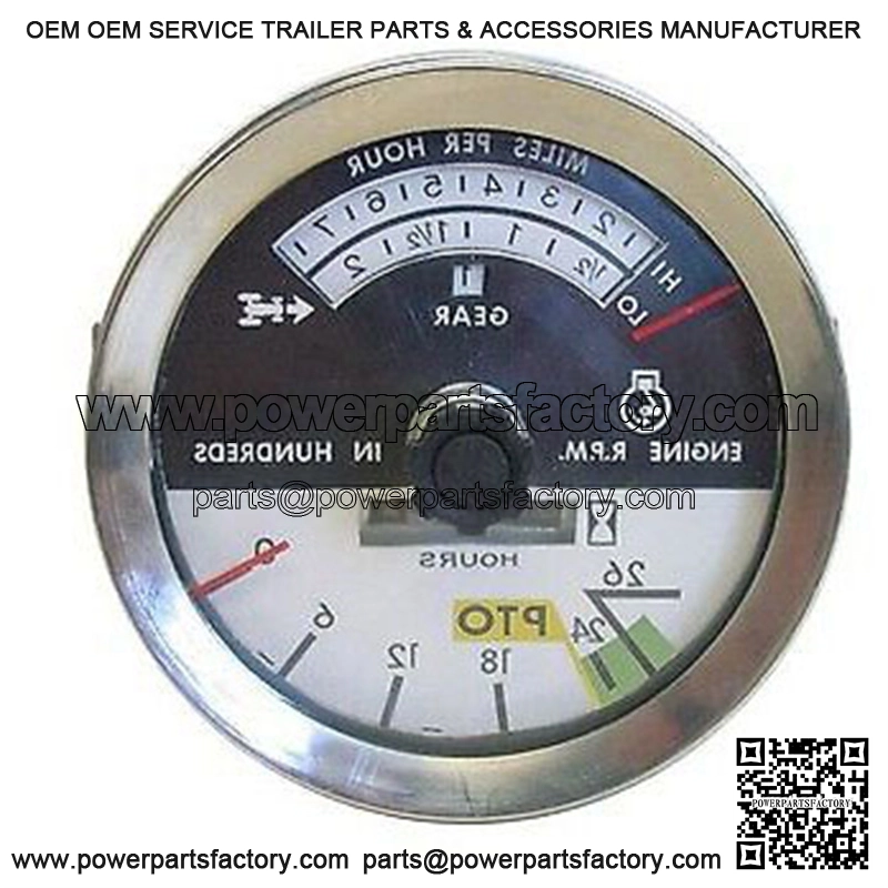 Tachometer (with Knob) Fits Case Fits IH Farmall 966 986 1066 1086 67679C2 - Image 3