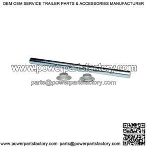 1/2" x 5-1/4" Galvanized Boat Trailer Roller Shaft Kit